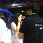 La Salle-URL and Google Glasses at Euroleague