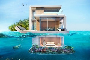 Casa flotante en Dubái