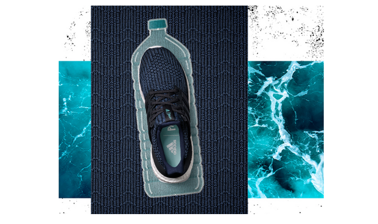 Adidas x Parley Ultraboost shoes advert